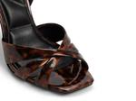 Сандалии Aldo Meteora Sandal, Dark Brown/Black Tortoise Shell Synthetic - фото 5