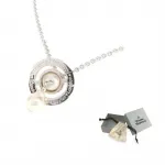 Vivienne Westwood Серебряное металлическое колье Women's Silver - фото