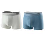 Мужские трусы-боксеры LINING, черный/синий (2 шт) - фото 3