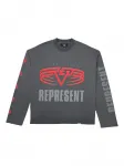 Лонгслив Living Legacy Tour Represent, серый - фото
