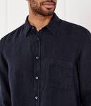 Льняная рубашка relegant_6 Regular fit Boss Orange, синий - фото 4