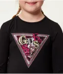 Блуза slim fit Guess, черный - фото 4