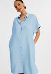 Платье Kappahl Shirt dress, Light Blue - фото
