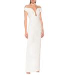 Платье Лара из эластичного кади Stella McCartney, белый - фото 2