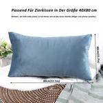 Наволочка Caliyo 716-4080, темно-синий - фото 7