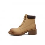 Ботинки Martin Boot женские Belle, желтый - фото