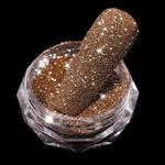 Пудра для ногтей с эффектом Flash - Brillant Flash Effect 01, Raisin - фото