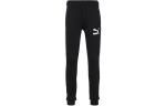 Брюки iconic t7 track pants 'black white' Puma, черный - фото 2