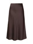 COMMA Юбка в темно-коричневом цвете - фото