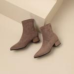 Ботильоны женские Mulinsen, хаки - фото 10