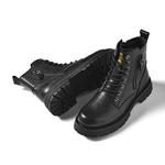 Мужские ботинки Martin Boots Black Jeep черные [на флисовой подкладке] - фото 8