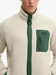Свитшот на пуговицах с карманом Helly Hansen, кремовый - фото 4