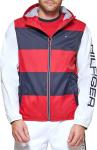 Дождевик Tommy Hilfiger Men's Color Block Logo, Red/Ice/Navy - фото