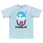 Футболка BAPE Shave Ice By Bathing Ape Tee 'Sax' - фото