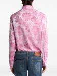 ETRO рубашка с узором пейсли, розовый - фото 3