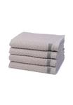 Набор полотенец Ross Smart, 4 штуки, 50x100 см, серый - фото