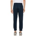 Брюки зауженные с принтом логотипа ARMANI EXCHANGE, морской синий - фото 4