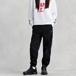 Женские повседневные брюки Kappa черные, ярко-белые KA01 - фото 11