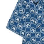 Рубашка женская синяя Gucci - фото 4