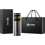 Термостакан Vanow, Steel - фото