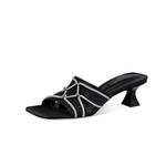 Шлепанцы женские Jessica Sophia, черный - фото