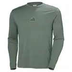 Лонгслив Helly Hansen Skog Graphic Tee, серый - фото 3
