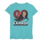 Футболка с рисунком Marvel Ms Marvel I Heart Kamala для девочек 7–16 лет Marvel - фото