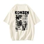 Футболка унисекс KONZEN, абрикос - фото 6