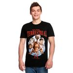 Футболка ET The Extra-Terrestrial черная - фото