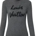 Свитер Grace Coddington FW25 женский LOUIS VUITTON, серый - фото 9