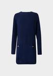 Платье GAP CREWNECK MINI DRESS, Navy Uniform/Dark Blue - фото 5