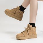 Кроссовки WARRIOR Skateboarding Shoes Unisex High-top, бежевый - фото 15