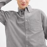 Серая мужская рубашка COACH, серый - фото 5