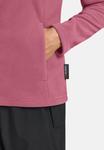 Флисовая куртка Jack Wolfskin TAUNUS, Raisin/Light Pink - фото 5