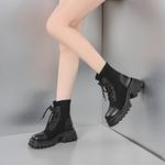 Ботильоны женские черные EBLAN - фото 7