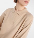 Кашемировый свитер Loro Piana, бежевый - фото 4