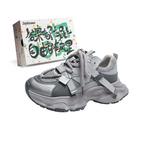 Xingdiman Серые женские кроссовки на платформе, цвет Gray - фото 3