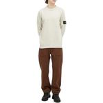 Свитер мужской Off White Stone Island, кремовый - фото 2