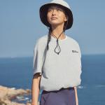 Футболка унисекс JACK WOLFSKIN, черный/6000 - фото 8