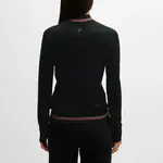 Босс худи стеганый жилет HUGO BOSS, черный - фото 5