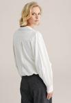 Блуза WE Fashion Button-down blouse, White - фото 3