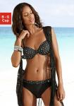 LASCANA Балконет бикини в черном цвете - фото 2