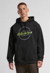 Свитер с капюшоном на молнии DICKIES Sweatshirt, черный - фото 2