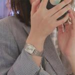 CASIO Часы Women's VINTAGE Series 23mm Blue Watch, Silver Dial - фото 2