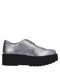 Туфли на шнуровке Hogan, серебро - фото