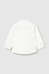 Хлопковая рубашка для малышей Mayoral, белый - фото 2