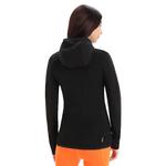 Худи Icebreaker Zone Knit Zip, черный - фото 2