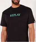 Футболка Regular fit Replay, черный - фото 4