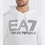 Толстовка обычного кроя Ea7, белый - фото 4