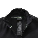 Джемпер с логотипом и высоким воротником HUGO BOSS, черный - фото 6